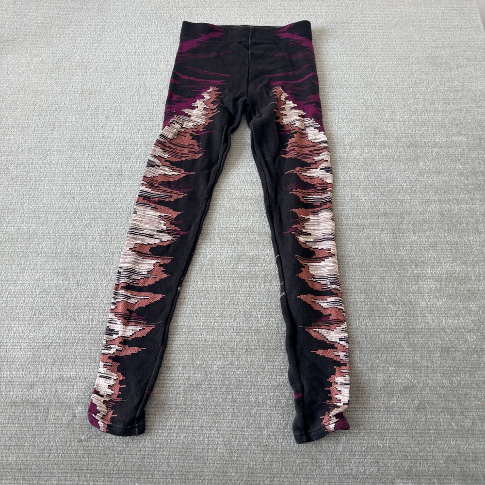 Free People Leggings Womens XS Fair Isle Ski Baselayer  Leg Cozy Stretch Skinny